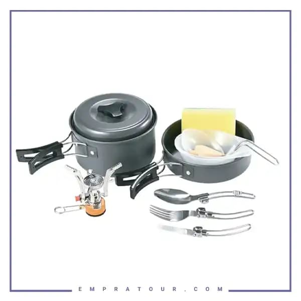 ست 10 تیکه ظروف کمپینگ گرین لاین GN10N1COOKBK