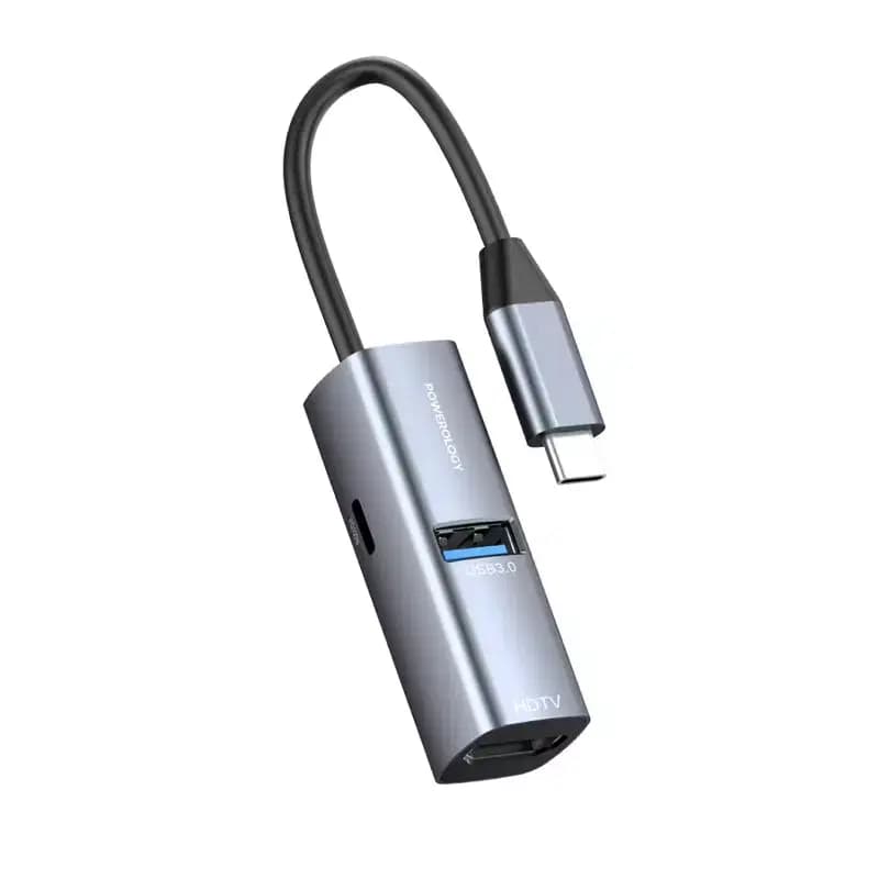 هاب تایپ سی پاورولوژی PWJT424BK