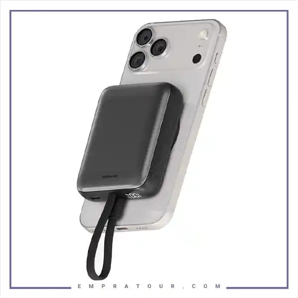پاور بانک وایرلس 10000 گرین لاین GNRVN10PBSL
