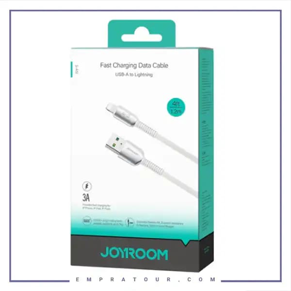 کابل شارژ لایتنینگ 1.2 متر جویروم S-A51 — تصویر ۲
