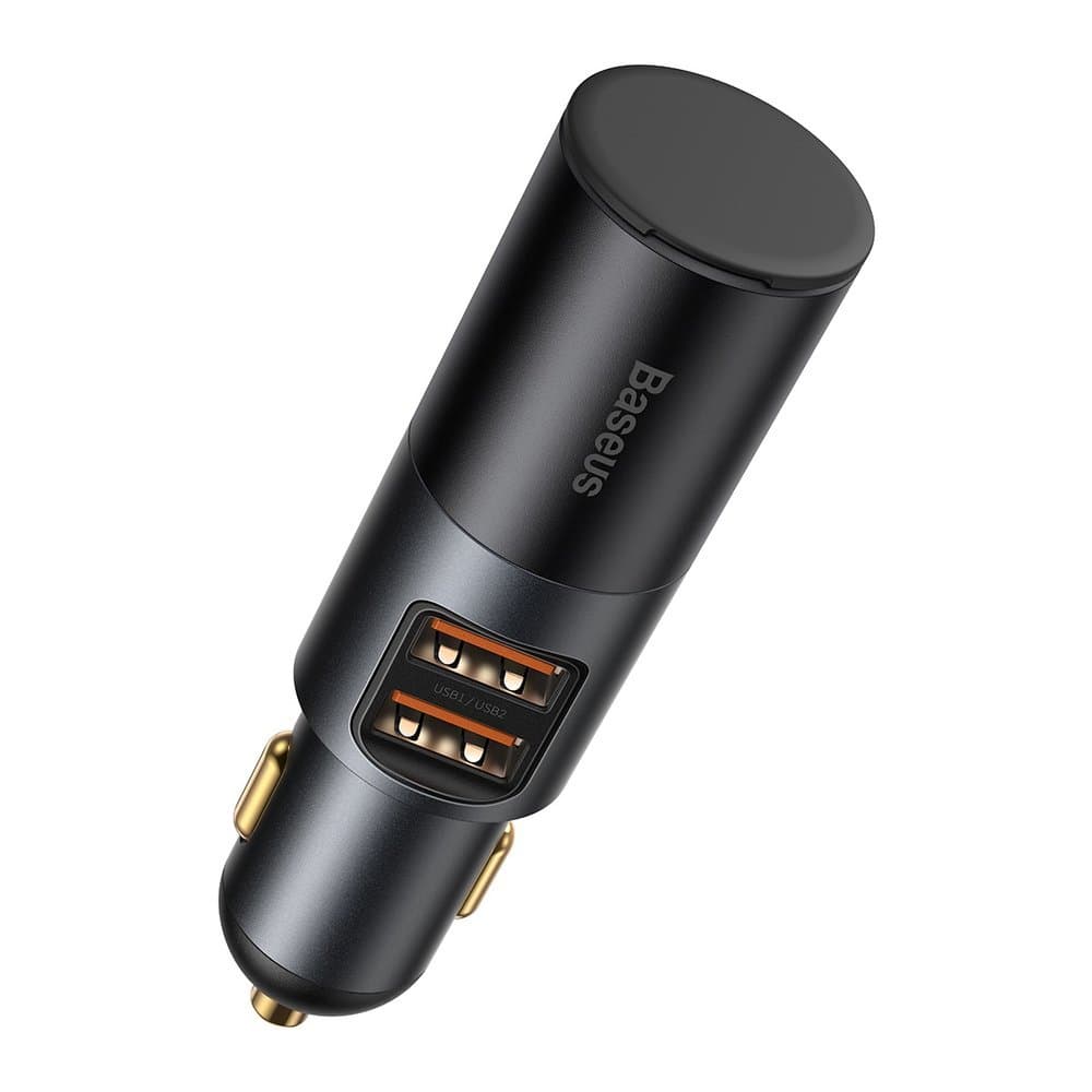 شارژر فندکی سریع دو پورت بیسوس Baseus Share Together Fast Charge Car Charger U+C 120W CCBT-D0G — تصویر ۷