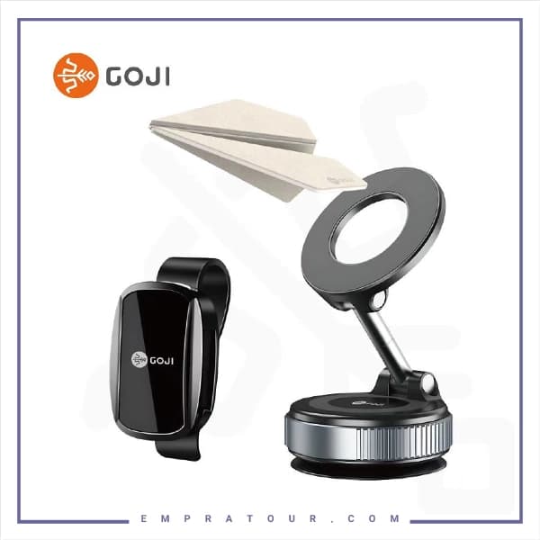 کیت هولدر و گیره عینک و خوشبو گننده گوجی car kit