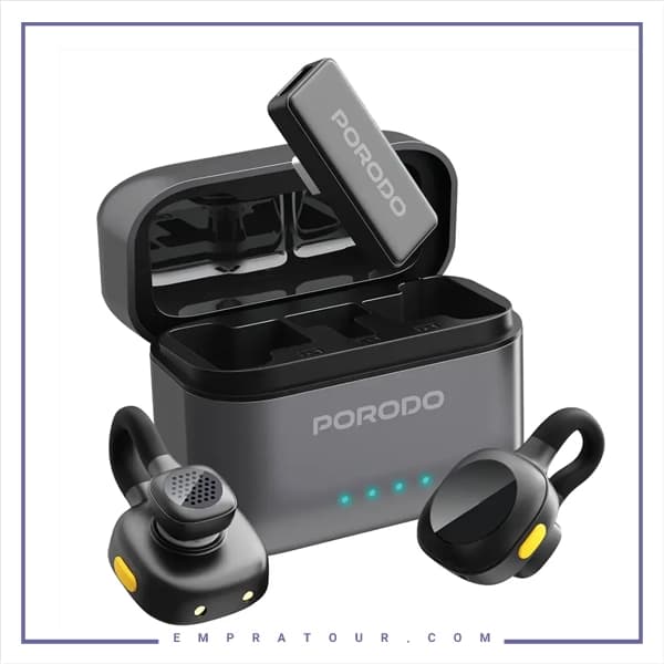 میکروفون یقه ای بیسیم پرودو PDLAMPHF76BK