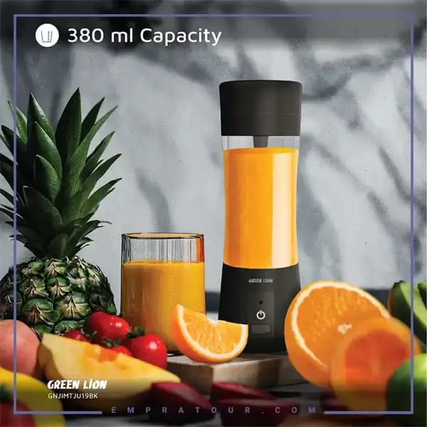 مخلوط کن شارژی گرین لاین GNJIMTJU19BK — تصویر ۶