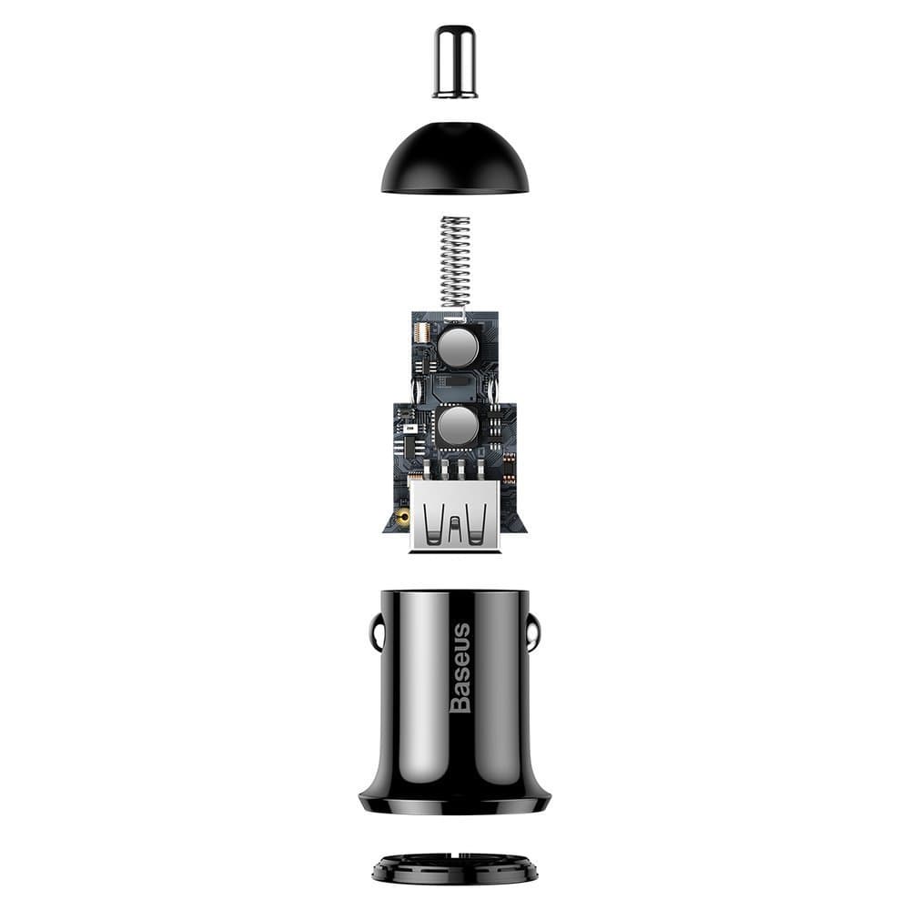 شارژر فندکی بیسوس Baseus Grain Pro Car Charger 2xUSB CCALLP — تصویر ۷