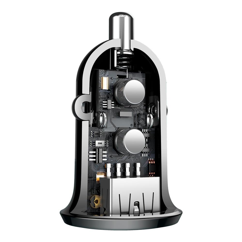 شارژر فندکی بیسوس Baseus Grain Pro Car Charger 2xUSB CCALLP — تصویر ۶