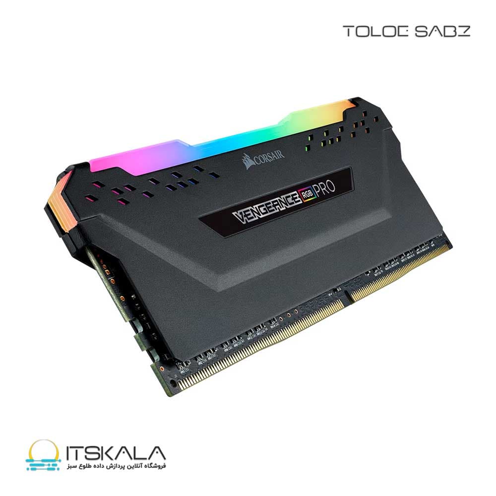 رم CORSAIR مدل VENGEANCE RGB PRO 16GB DDR4 3600MHz — تصویر ۲