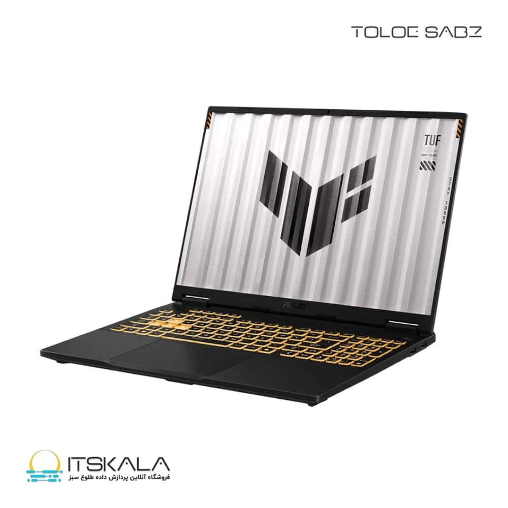 لپ تاپ ایسوس مدل TUF GAMING F16 FX608JHR I7 14650HX 32GDDR5 1TSSD RTX5050 — تصویر ۲