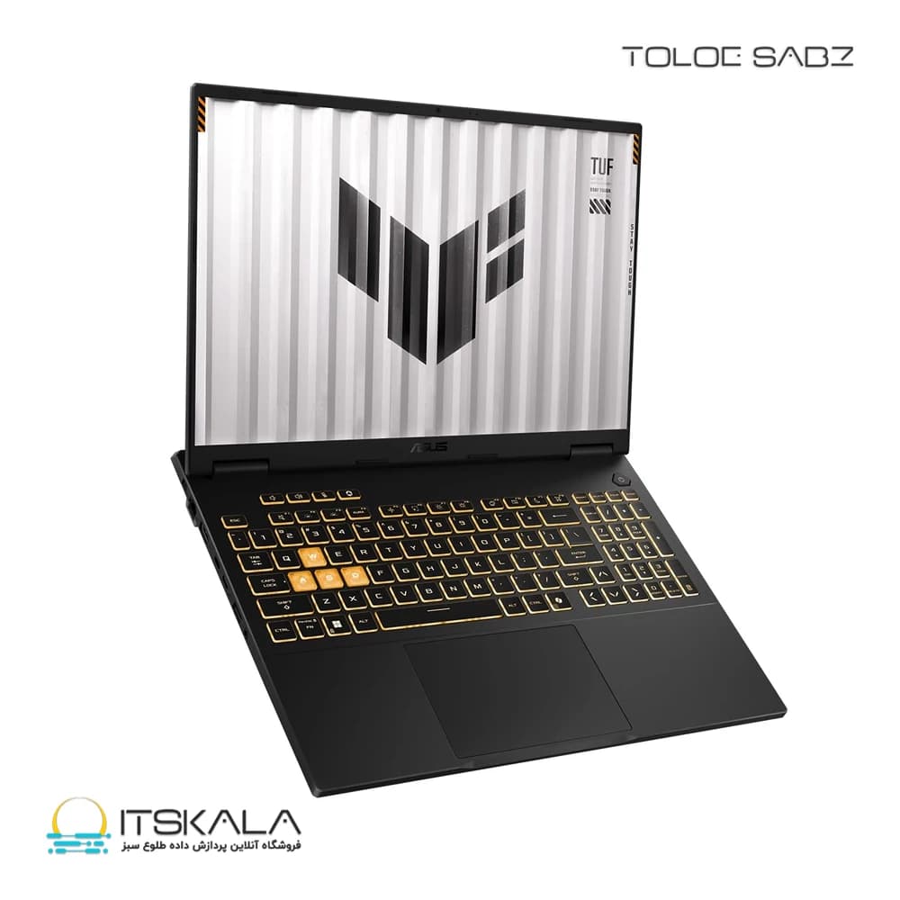 لپ تاپ ایسوس مدل TUF GAMING F16 FX608JHR I7 14650HX 32GDDR5 1TSSD RTX5050 — تصویر ۵