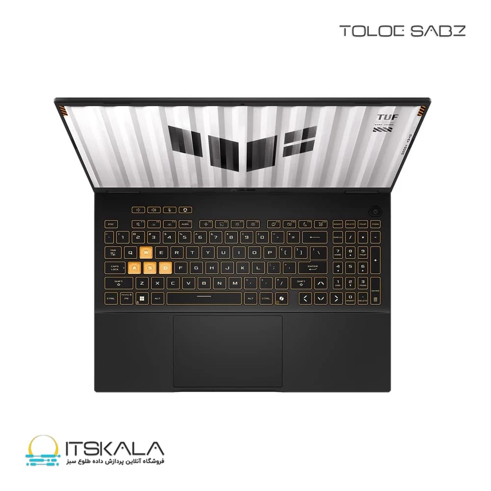 لپ تاپ ایسوس مدل TUF GAMING F16 FX608JHR I7 14650HX 32GDDR5 1TSSD RTX5050 — تصویر ۴
