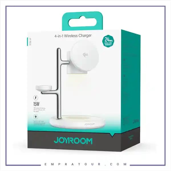 شارژر وایرلس 4 کاره جویروم JR-W23 — تصویر ۸