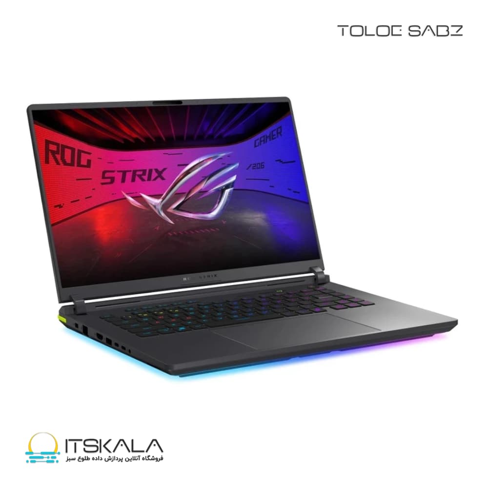 لپ تاپ ایسوس مدل ROG Strix G16 G615JMR-AS74-i7 14650HX-16GB-RTX5060-1TB — تصویر ۶