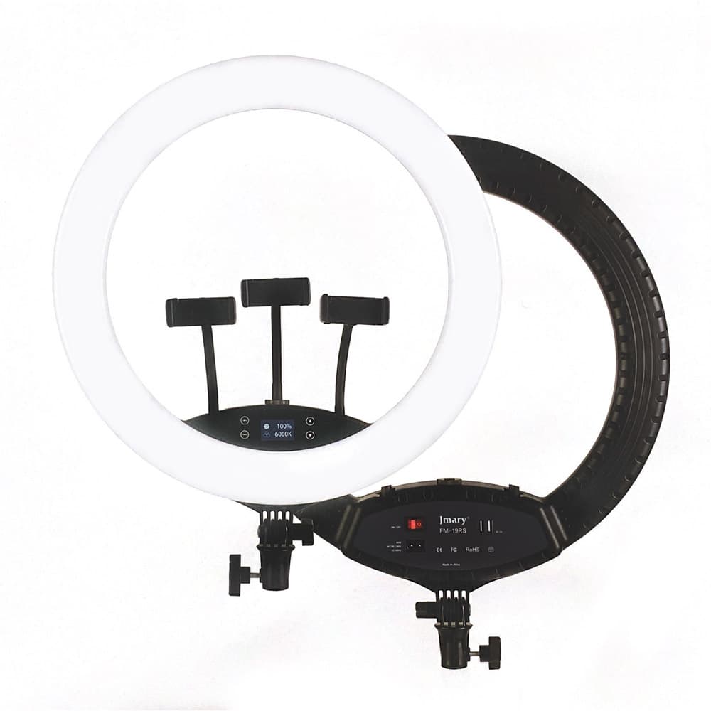 رینگ لایت جی ماری (46 سانت 60 وات) Jmary FM 19RS Ring LightJmary FM 19RS Ring Light