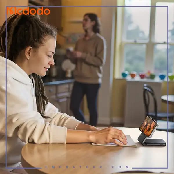 پاوربانک وایرلس 10000 و استند مک دودو MC-631 — تصویر ۷