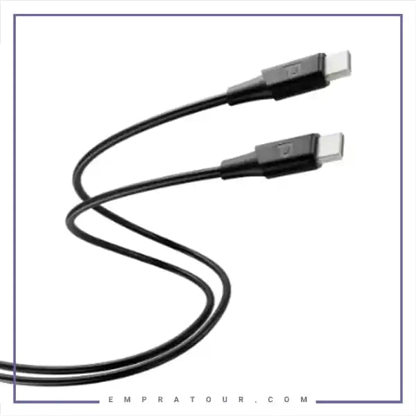 کابل شارژ دو سر تایپ سی پاورولوژی PCAB017BK