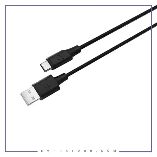 کابل شارژ تایپ سی پاورولوژی PCAB015BK — تصویر ۳