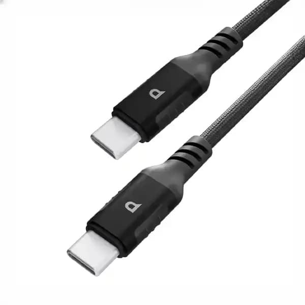 کابل شارژ دو سر تایپ سی 1.2 متر 60 وات پاورولوژی PCAB020LGY — تصویر ۶