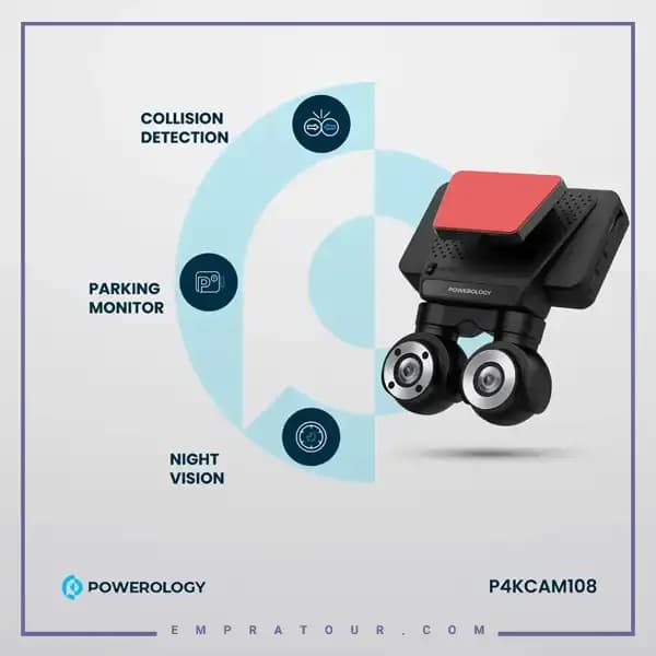 دوربین ثبت وقایع پاورولوژی P4KCAM108 — تصویر ۲