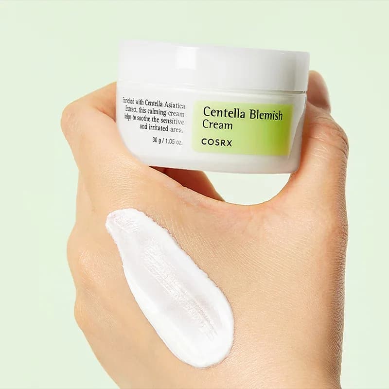 کرم ضد جوش کوزارکس مدل سنتلا Centella Blemish حجم 30 میل — تصویر ۷