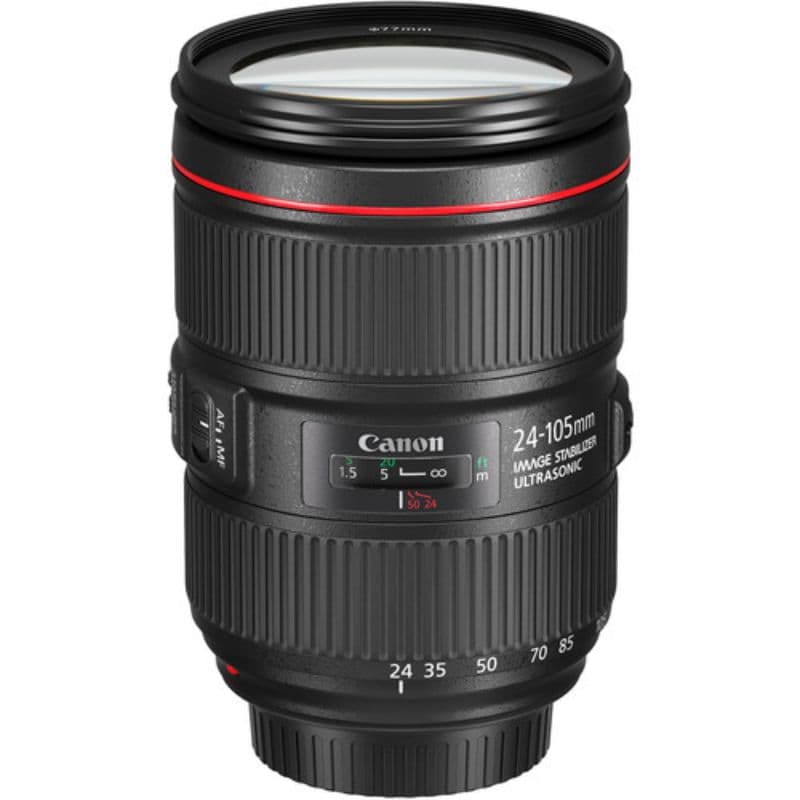 لنز کانن Canon EF 24-105mm f/4L IS II USM No BoxCanon EF 24-105mm f/4L IS II USM No Box — تصویر ۴