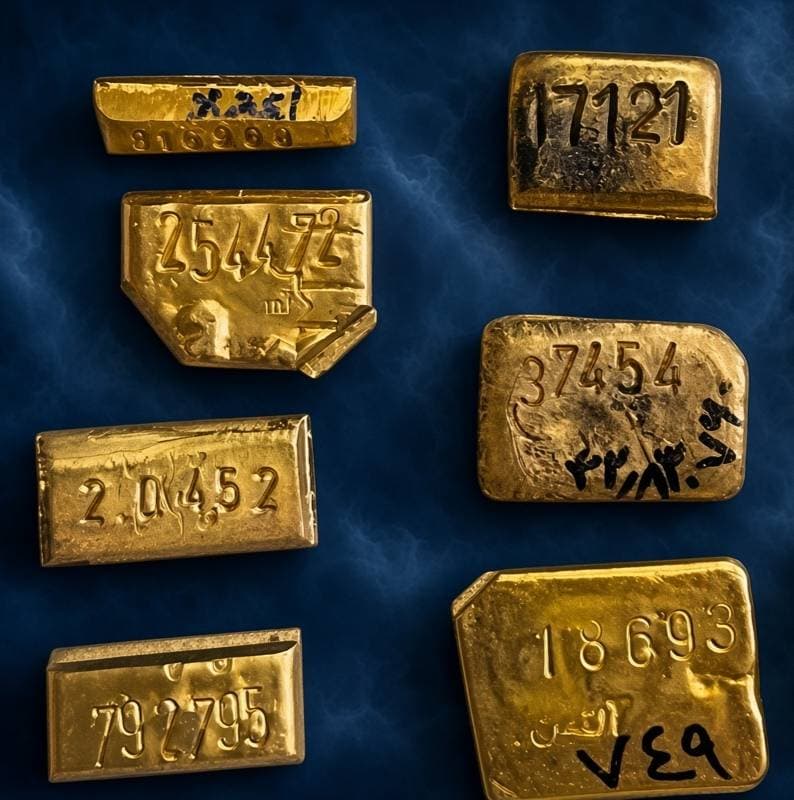 شمش طلا 18عیار (آبشده) 90گرم — تصویر ۴