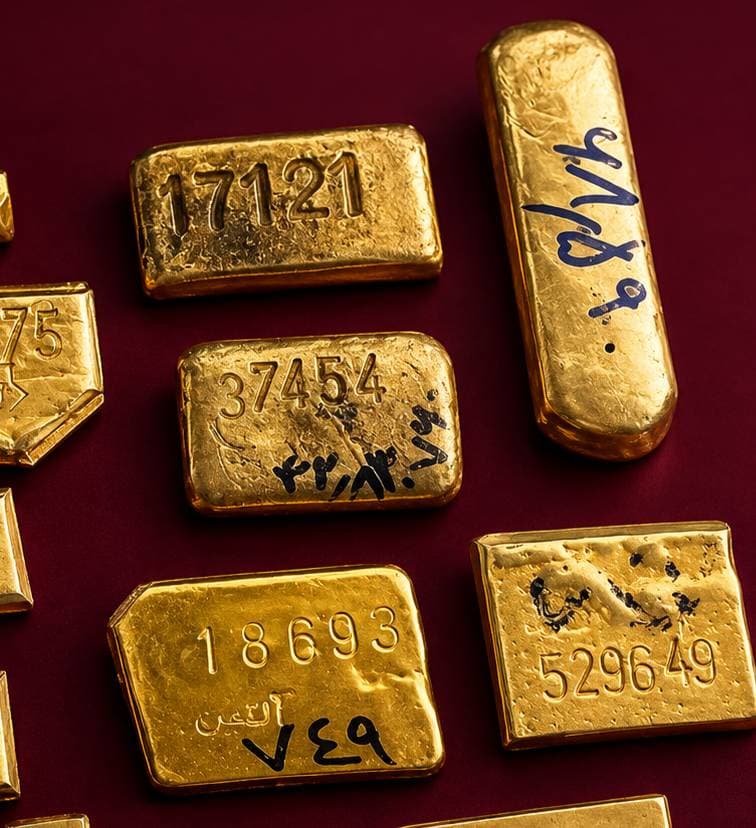 شمش طلا 18عیار (آبشده) 90گرم