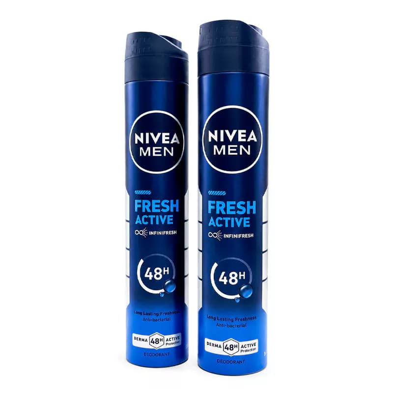 اسپری مردانه نیوا فرش اکتیو Fresh Active اصل حجم 200 میل