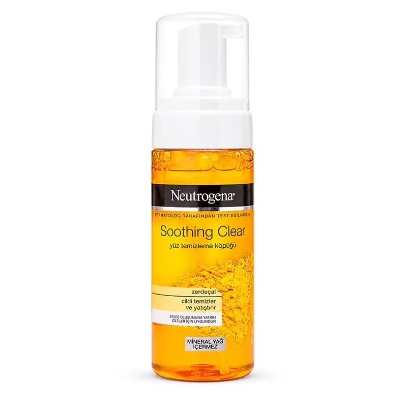 فوم شستشوی صورت زردچوبه نوتروژینا Neutrogena اصل 150 میل