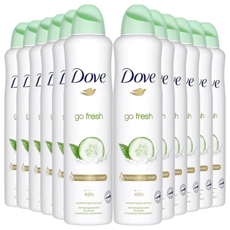 اسپری بدن داو خیار مدل Go Fresh حجم 250 میل اورجینال — تصویر ۳