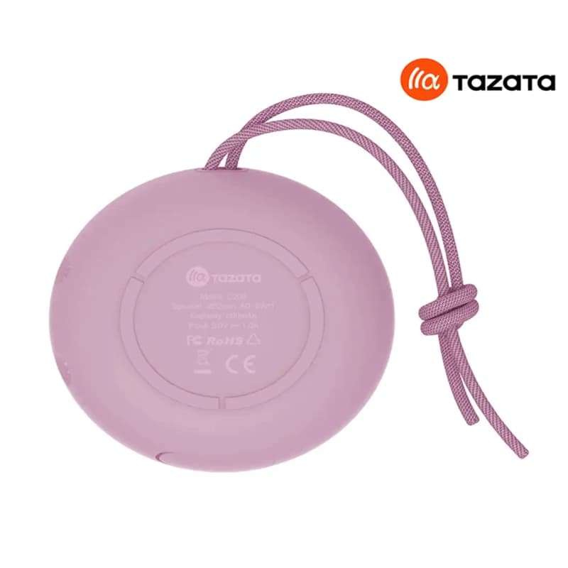 اسپیکر قابل حمل تازاتا صورتی مدل Tazata Palm5 Pink — تصویر ۲