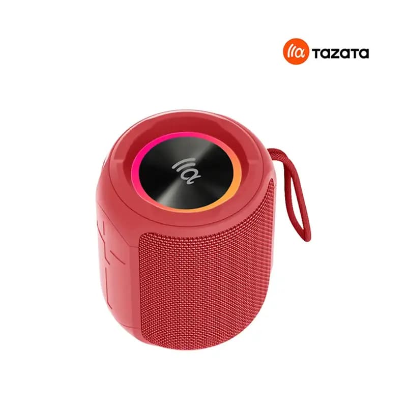 اسپیکر قابل حمل تازاتا قرمز مدل Tazata Palm100 Red — تصویر ۵