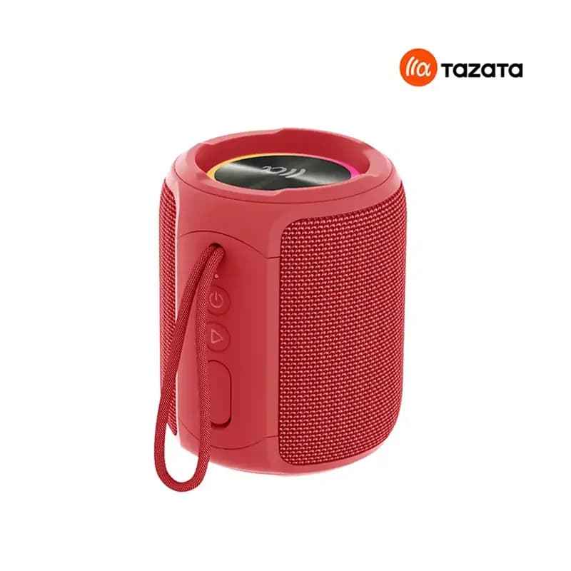 اسپیکر قابل حمل تازاتا قرمز مدل Tazata Palm100 Red — تصویر ۲