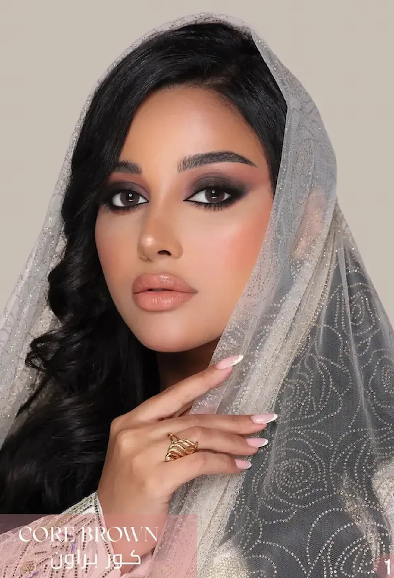 لنز قهوه ای کور براون برند نچرال