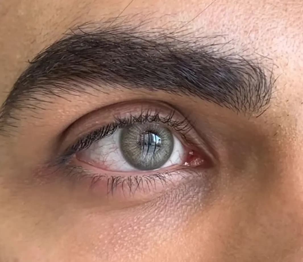 لنز طوسی سبز آلاماندا برند یونیک — تصویر ۳