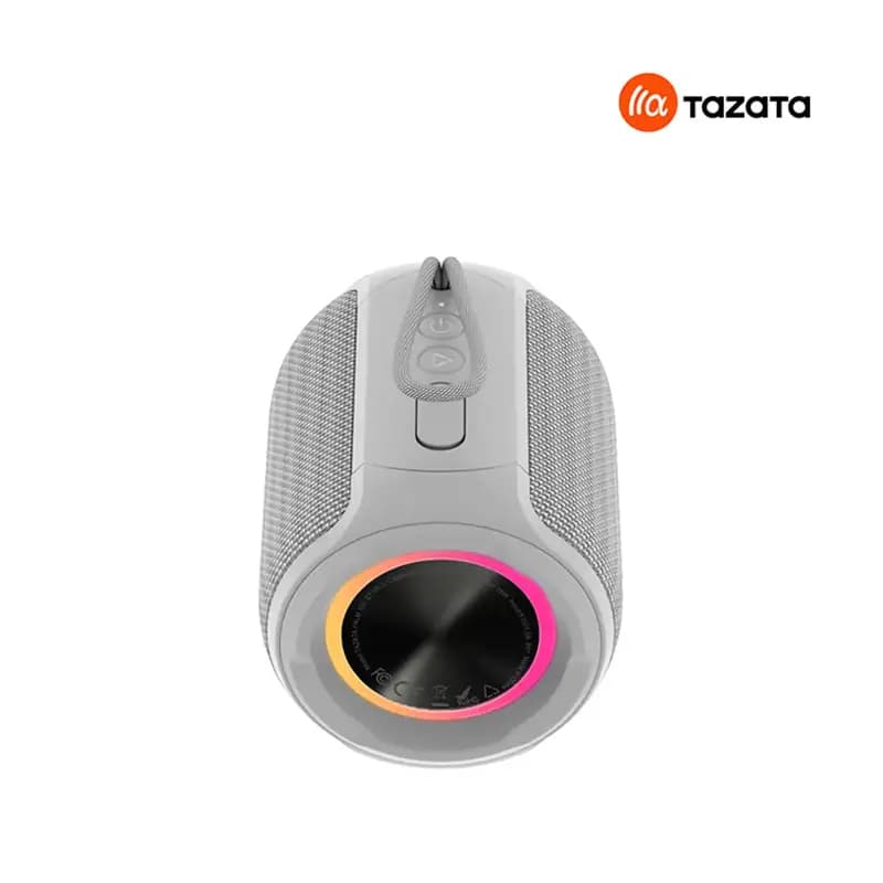 اسپیکر قابل حمل تازاتا طوسی مدل Tazata Palm100 Gray — تصویر ۵