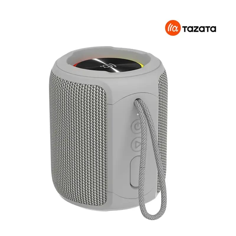 اسپیکر قابل حمل تازاتا طوسی مدل Tazata Palm100 Gray — تصویر ۴