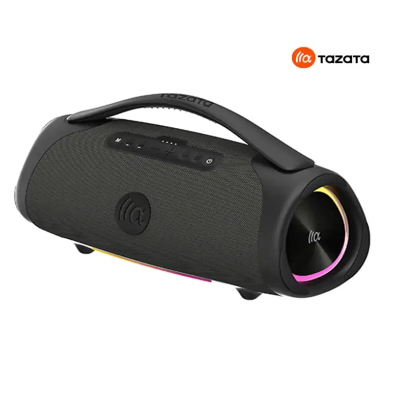 اسپیکر قابل حمل تازاتا طوسی مدل Tazata Boomblast MaxC Gray — تصویر ۳