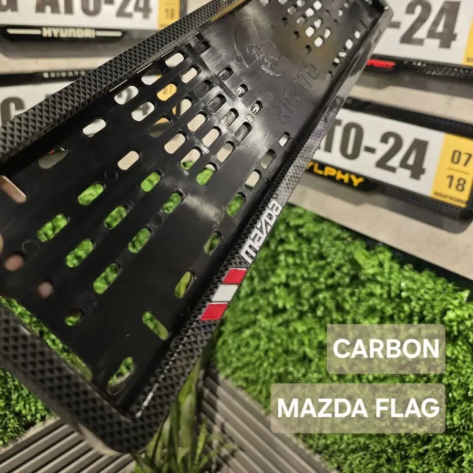 قاب پلاک خودرو مزدا MAZDA — تصویر ۵