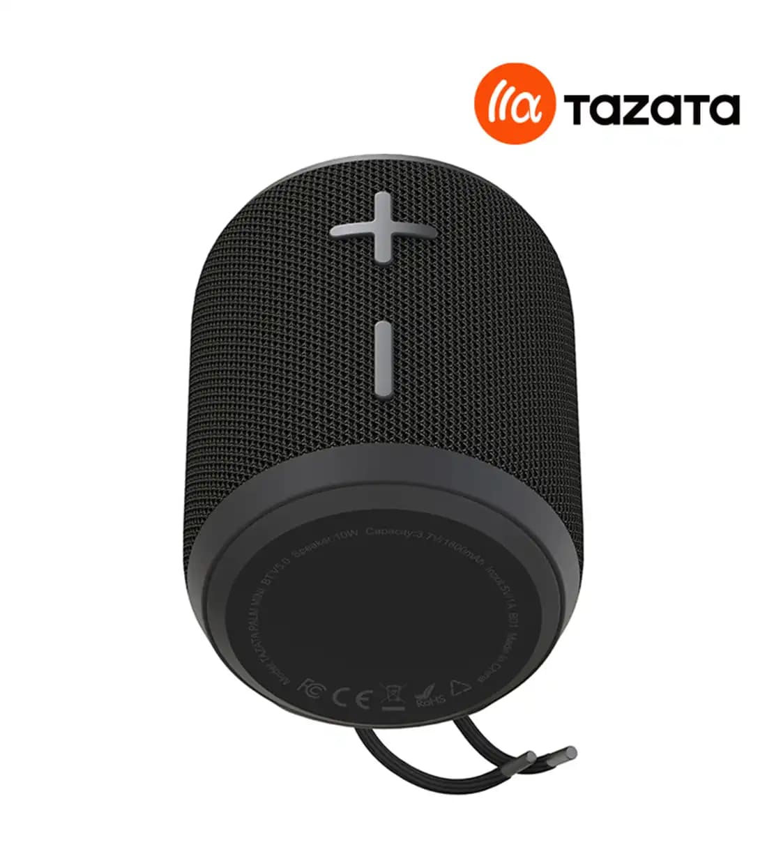 اسپیکر قابل حمل تازاتا مشکی مدل Tazata Palm Mini — تصویر ۵