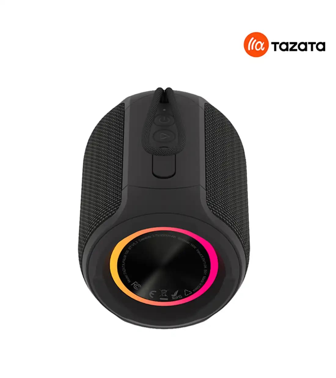 اسپیکر قابل حمل تازاتا مشکی مدل Tazata Palm 100 Black — تصویر ۶