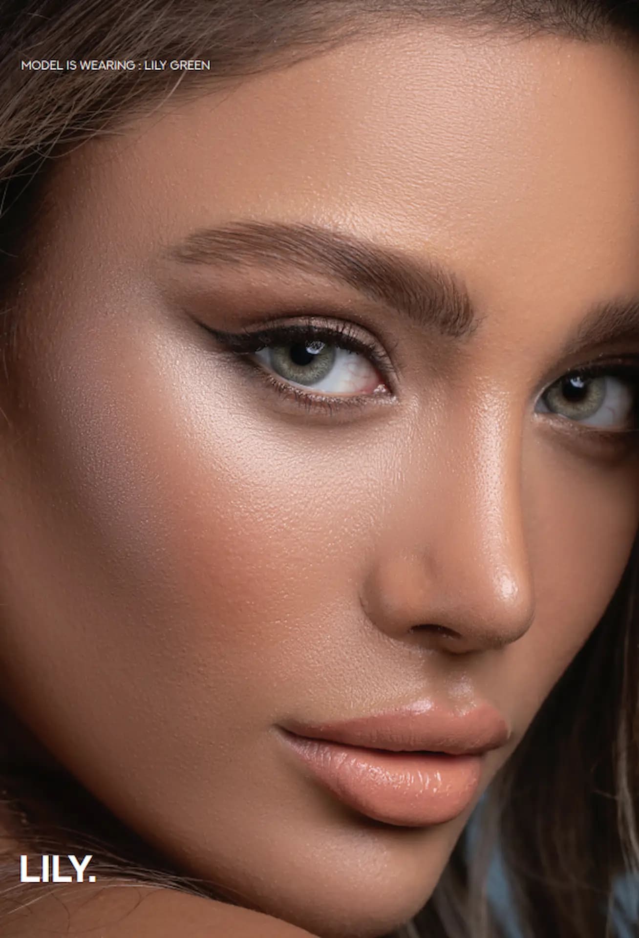 لنز لیلی گرین برند رز(سبز روشن طبیعی)