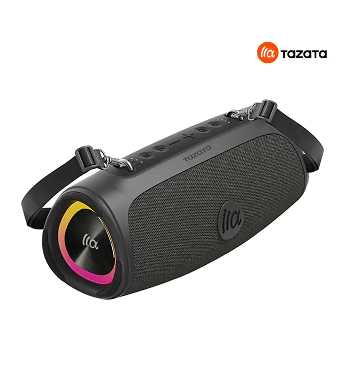 اسپیکر قابل حمل تازاتا طوسی مدل Tazata Boomblast Mini Gray — تصویر ۳
