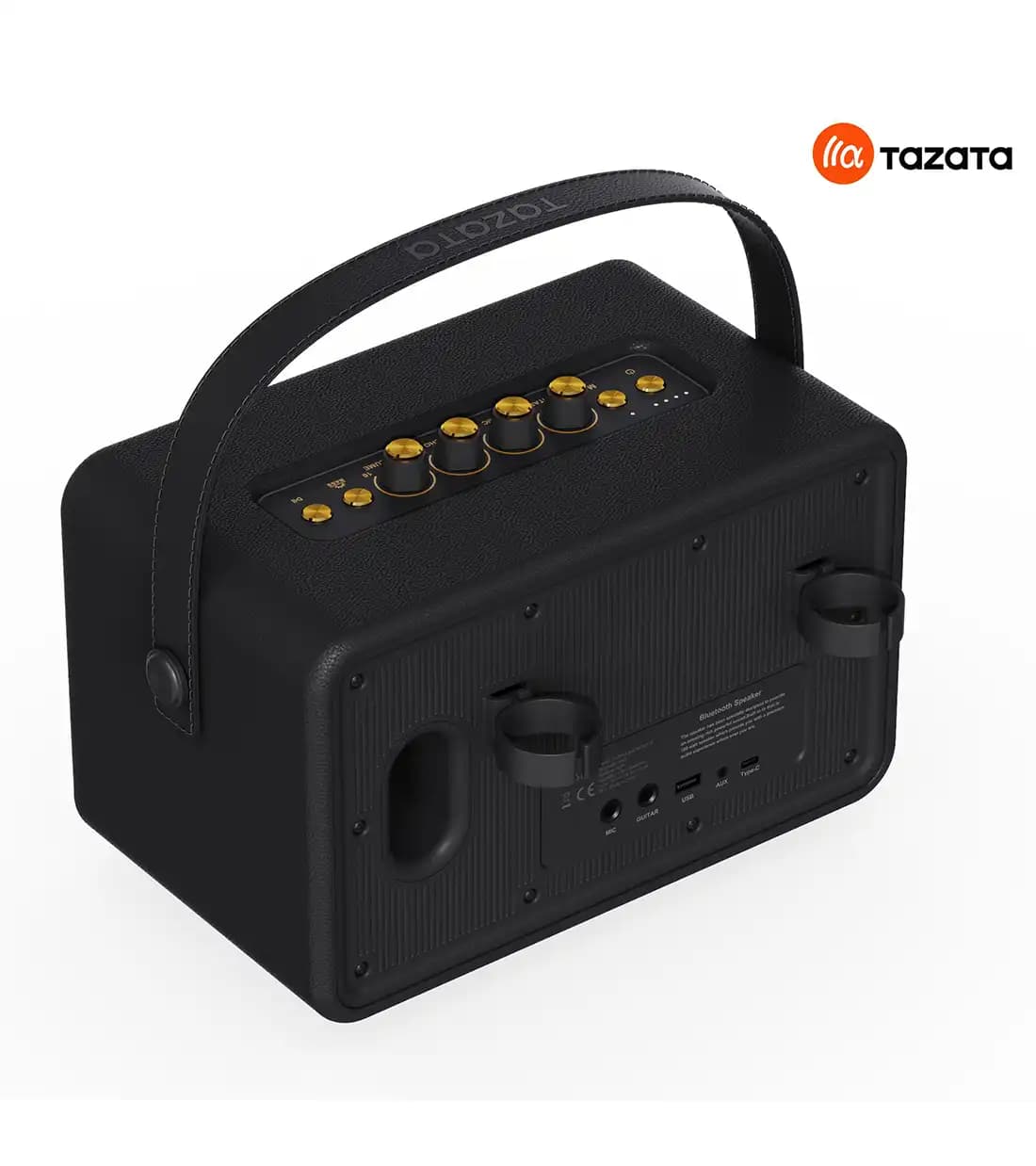 اسپیکر قابل حمل تازاتا مشکی مدل Tazata Harmony3 Black — تصویر ۳