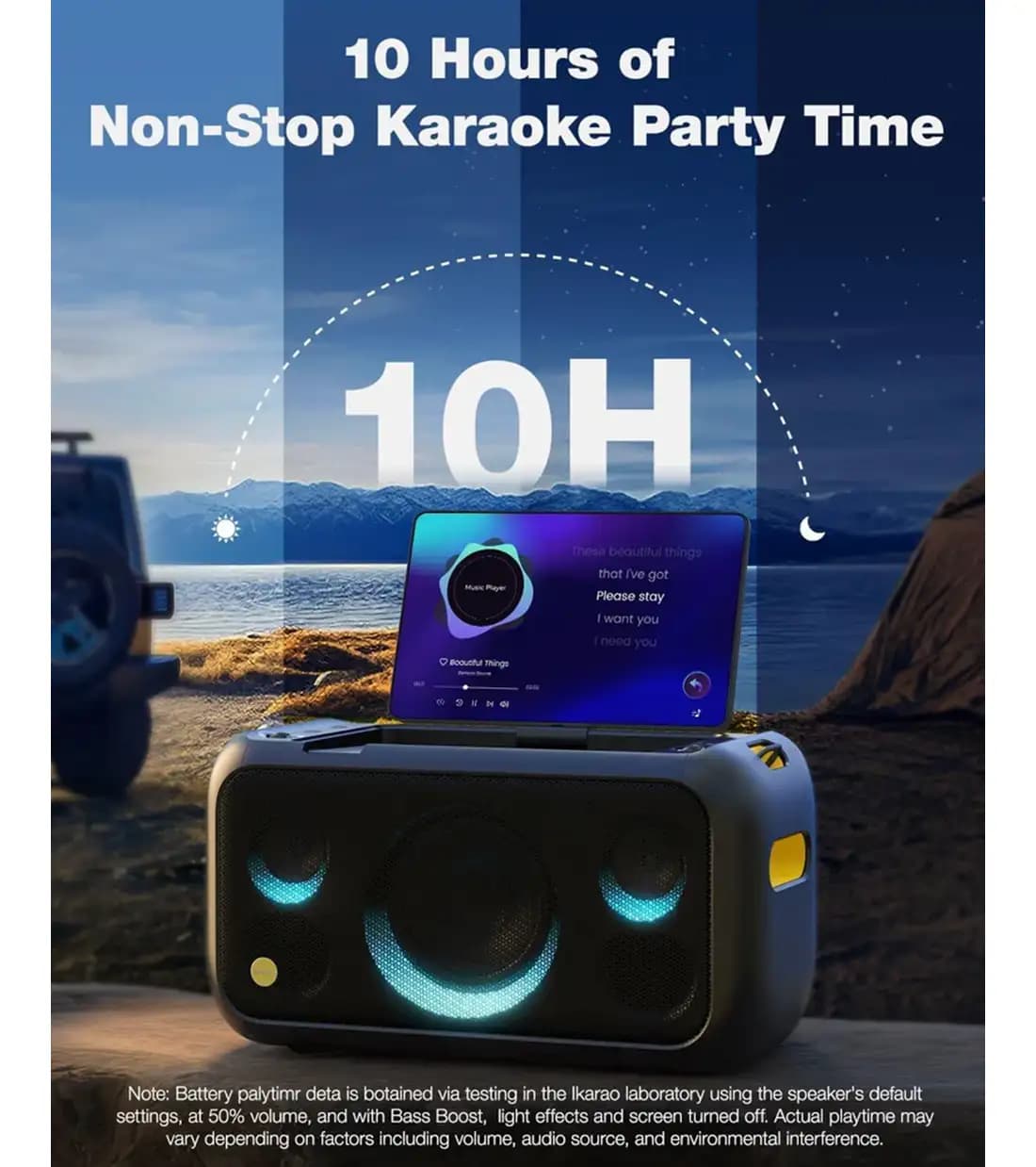 اسپیکر قابل حمل ایکاراو مدل Ikarao Break X1 Premium — تصویر ۶