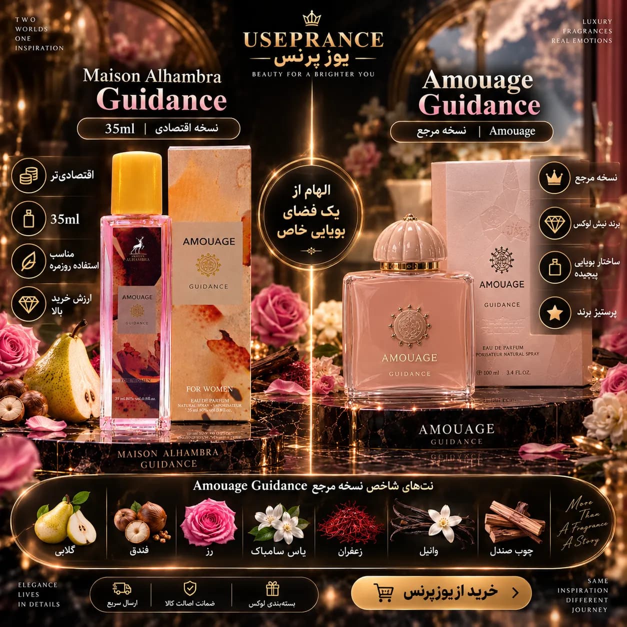 ادکلن گایدنس الحمبرا ۳۵ میل — تصویر ۳