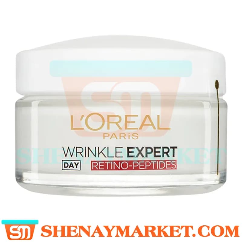 کرم روز ضد چروک رتینول +45 سال لورال مدل Wrinkle Expert حجم 50 میل — تصویر ۲