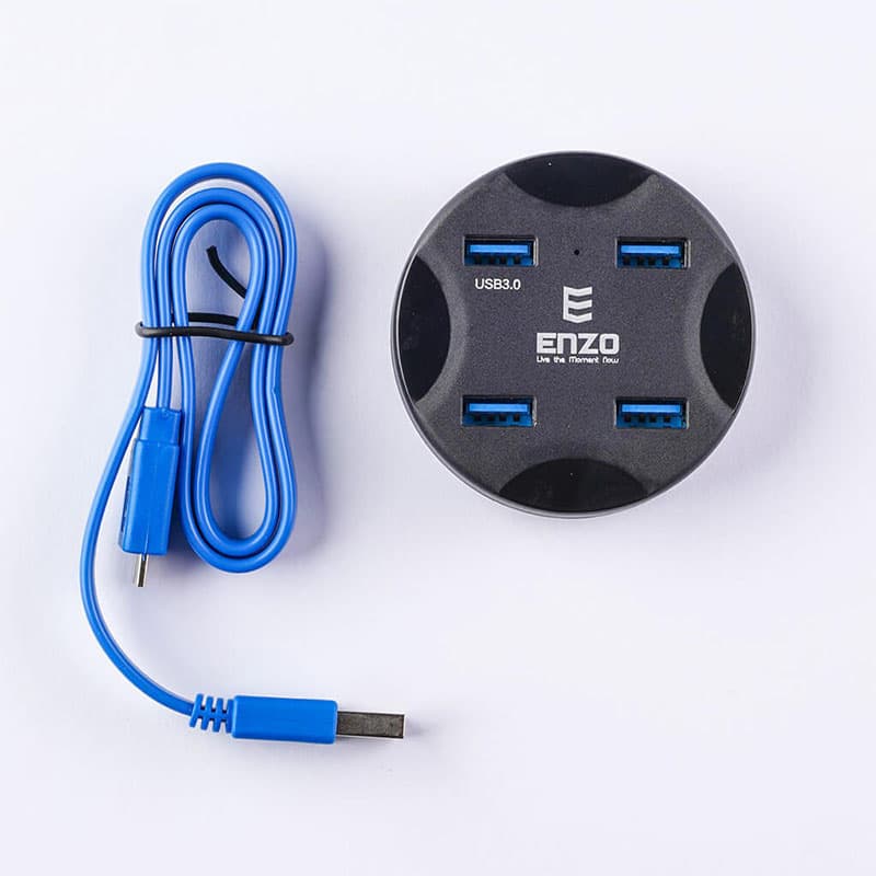 هاب چهار پورت USB 3.0 انزو ENZO UH-41 — تصویر ۳