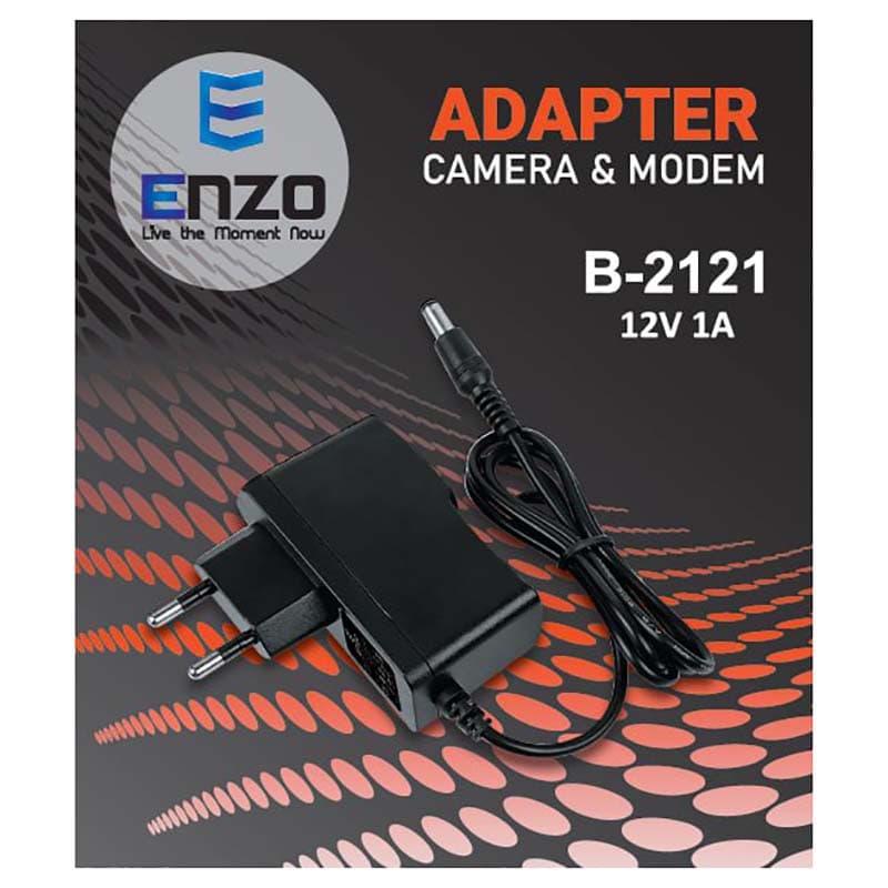 آداپتور مودم 12v 1A آمپر انزو ENZO B-2121
