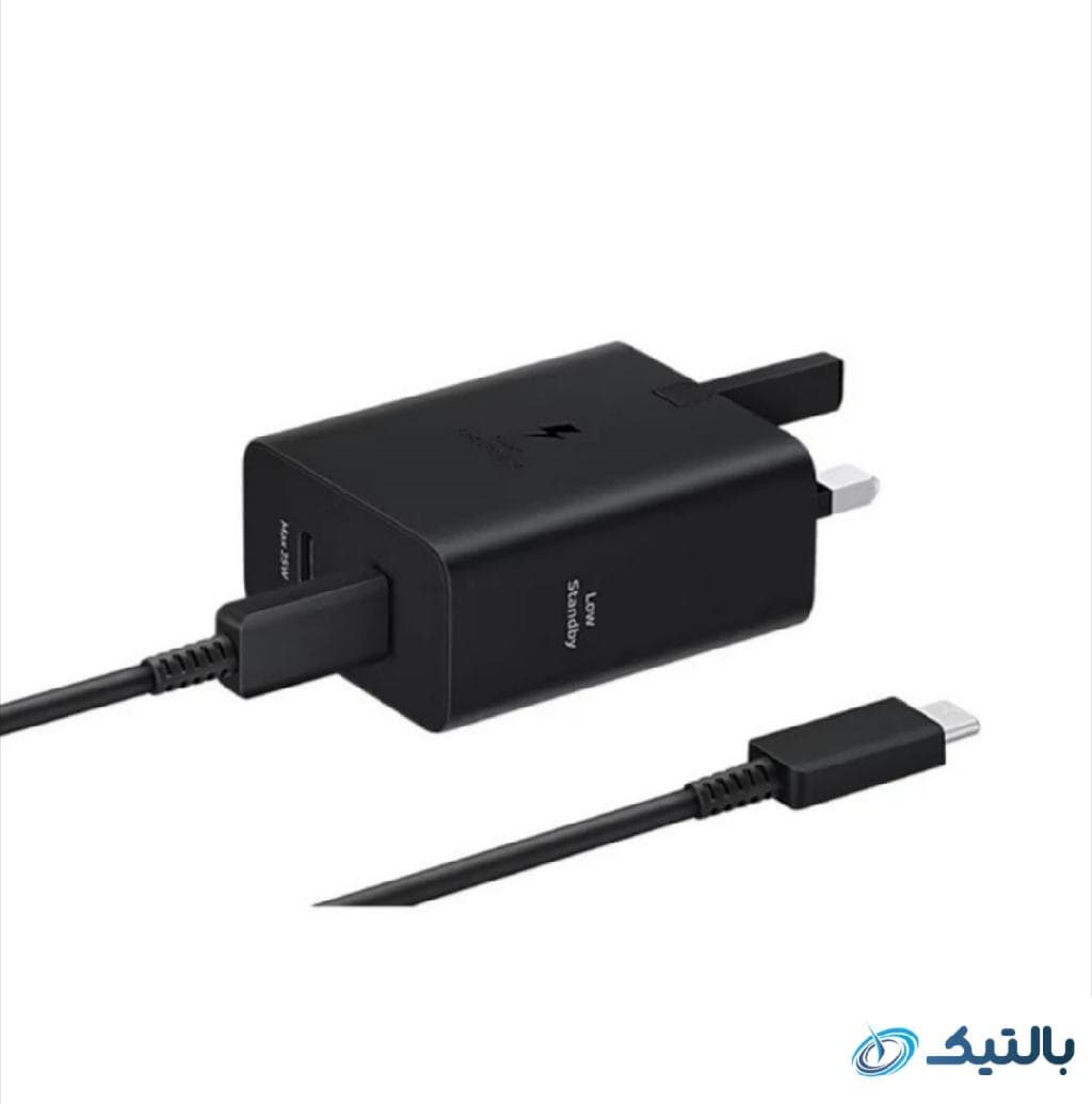 شارژر دیواری سامسونگ 50 وات مدل Power Adapter Duo EP-T5020 به همراه کابل گارانتی مادام العمر LetMeRepair — تصویر ۲