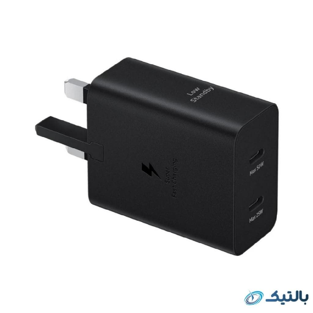 شارژر دیواری سامسونگ 50 وات مدل Power Adapter Duo EP-T5020 به همراه کابل گارانتی مادام العمر LetMeRepair — تصویر ۳